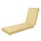 Classic Accessories Weekend 72" x 21" x 3" Outdoor Chaise Cushion, Straw CSWCE72213 - alternate 1